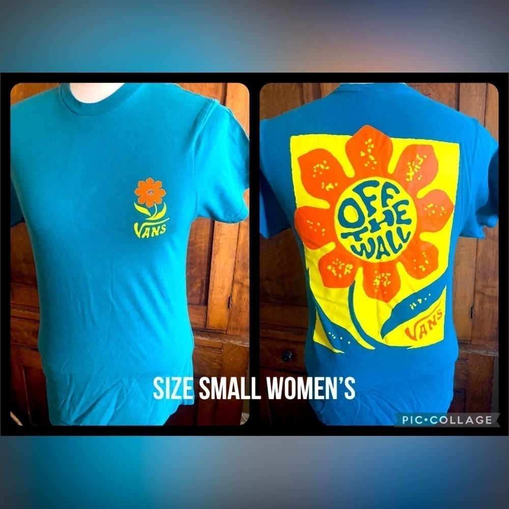 Vans off the wall tshirt womens size S